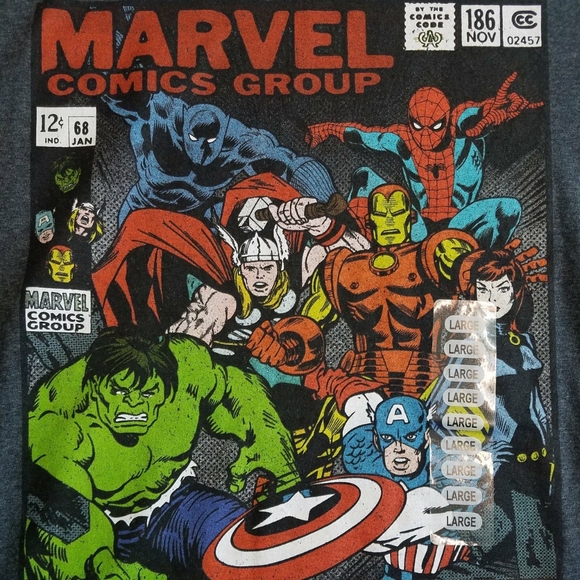 Marvel Other - NEW! MARVEL T-SHIRT. L